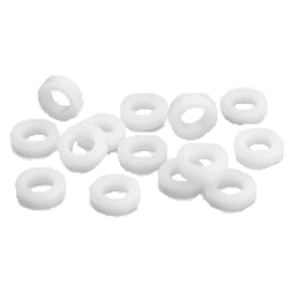SET DE ARANDELAS DE PLASTICO PARA LOS TORNILLOS TENSORES DE TAMBOR