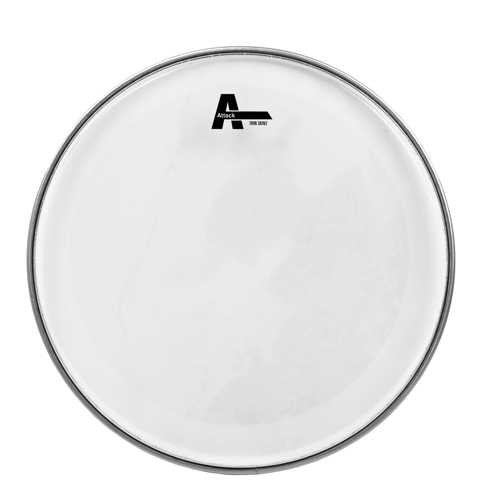 PARCHE 12" PARA TAMBOR, TRANSPARENTE, DOBLE CAPA DE 7 MIL. SUPERIOR 5 MIL. INFERIOR - Miniatura 2