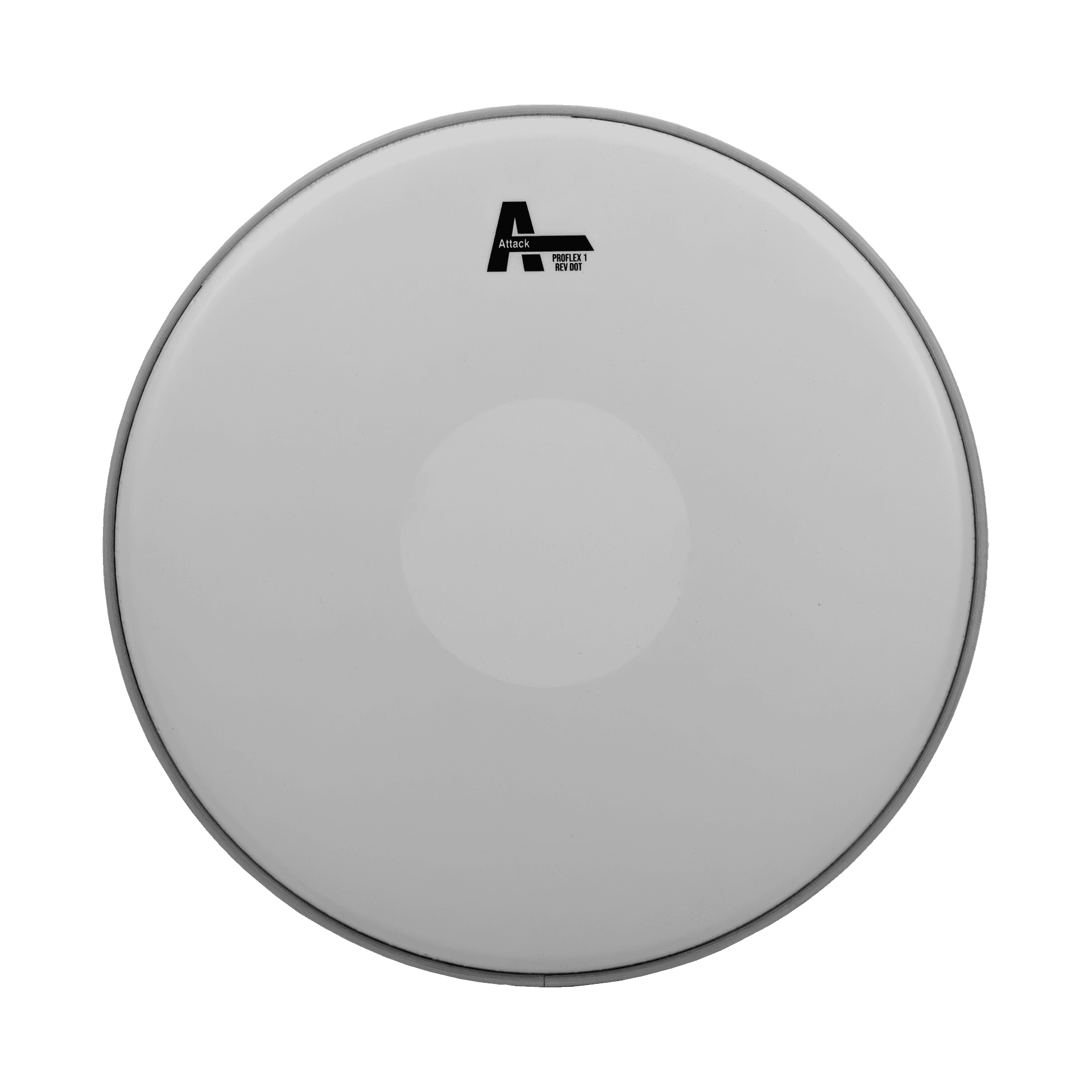 PARCHE 14" PARA REDOBLANTE DE BATERIA O BANDA DE GUERRA, RUGOSO, UNA CAPA DE 10 MIL., BLANCO - Miniatura 2