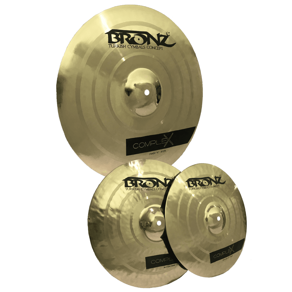 SET DE PLATILLOS SERIE COMPLEX HH14",CRASH 18", FORMULA B20