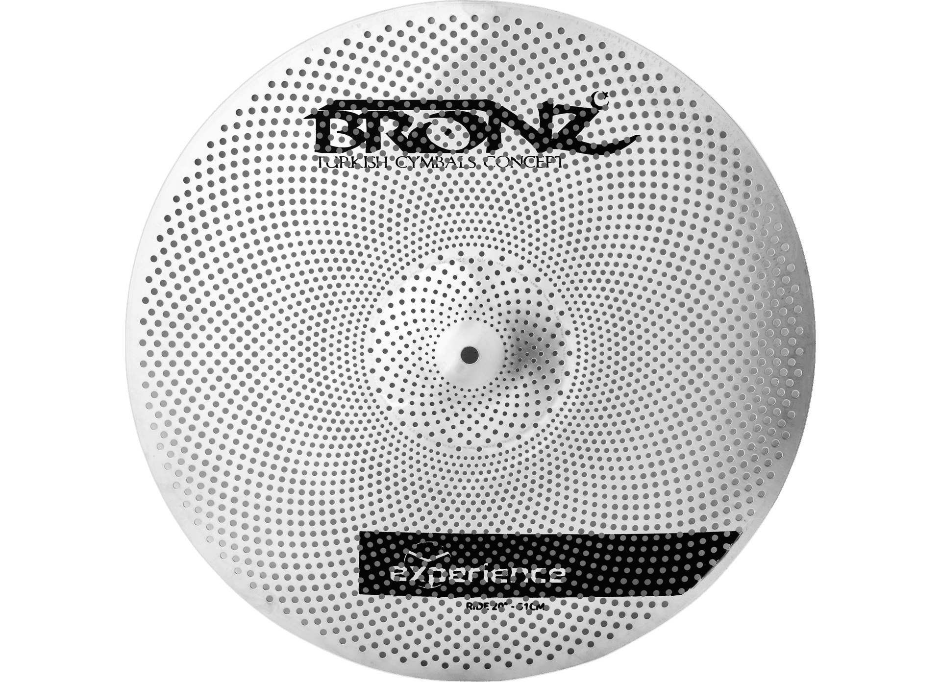 SET DE PLATILLOS SERIE M-EXPERIENCE BAJO VOLUMEN, FORMULA STEEL, INCLUYE HH14", CRASH 16", CRASH 18", RIDE 20" - Miniatura 5