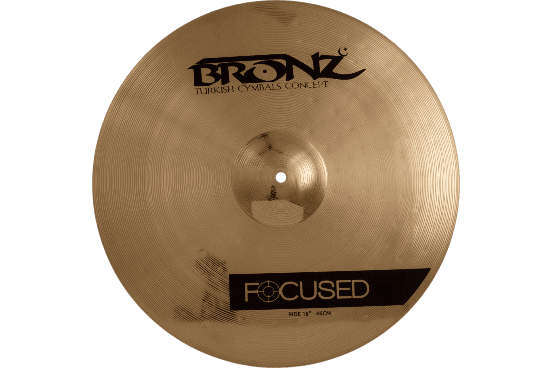SET DE PLATILLOS SERIE FOCUS HI-HAT 13", CRASH 14", RIDE 18", FORMULA BRASS - Miniatura 3