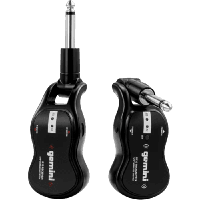 TRANSMISOR Y RECEPTOR DE AUDIO DE GUITARRAS CON BATERIAS, FREQ 512-537.50 MHZ - Miniatura 2