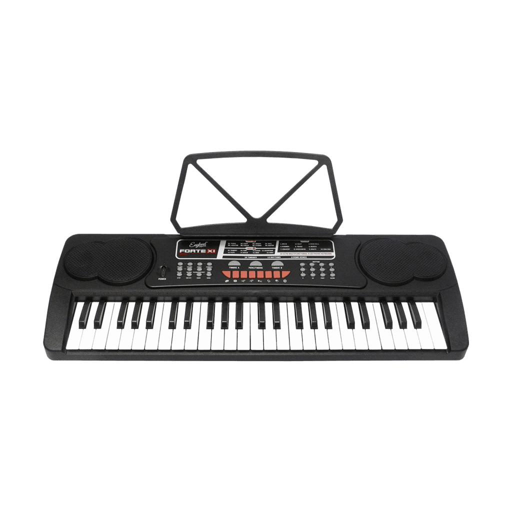 TECL 49 T, 16 TIMB, 10 RIT, 6 CANCIONES DEMO,COL. NEGRO