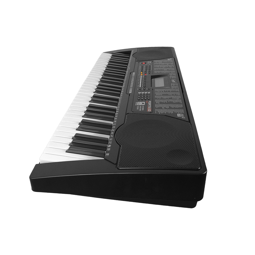 TECL 61 T, 255 TIMB, 255 RIT, 50 CANC DEMO, POLIF 16, PANT LCD, COL NEGRO - Miniatura 6