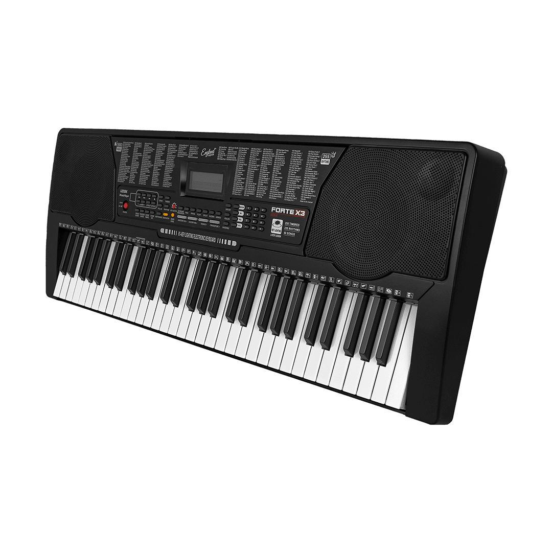 TECL 61 T, 255 TIMB, 255 RIT, 50 CANC DEMO, POLIF 16, PANT LCD, COL NEGRO - Miniatura 7