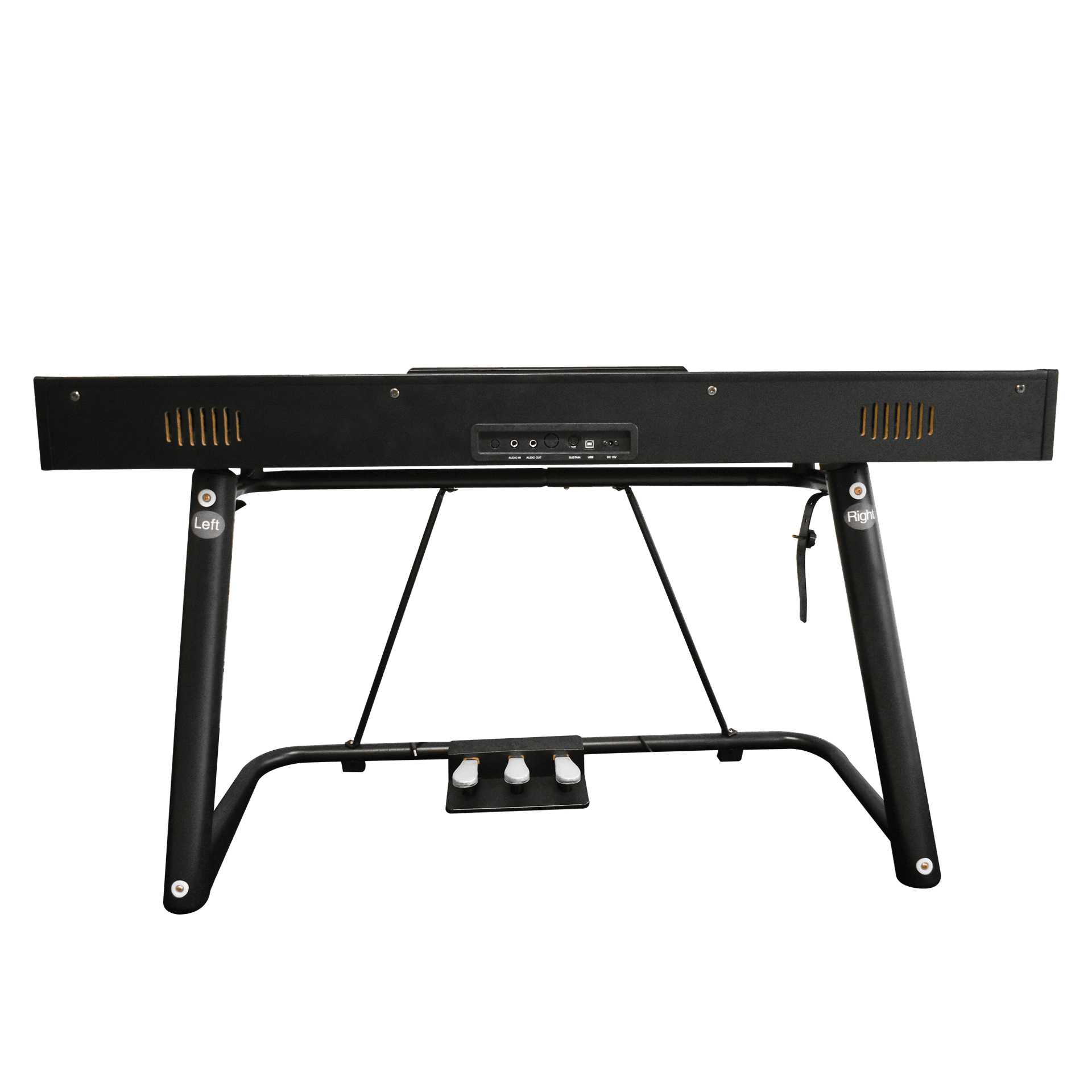 PIANO DIGIT 88 T ACCION MART, 880 TIMB, 600 RIT, 80 CANCI DEMO, POLIF 128, PANT LED, INCLUY PEDAL SUST TRES PASOS Y PEDEST METAL, COL NEGRO - Miniatura 3