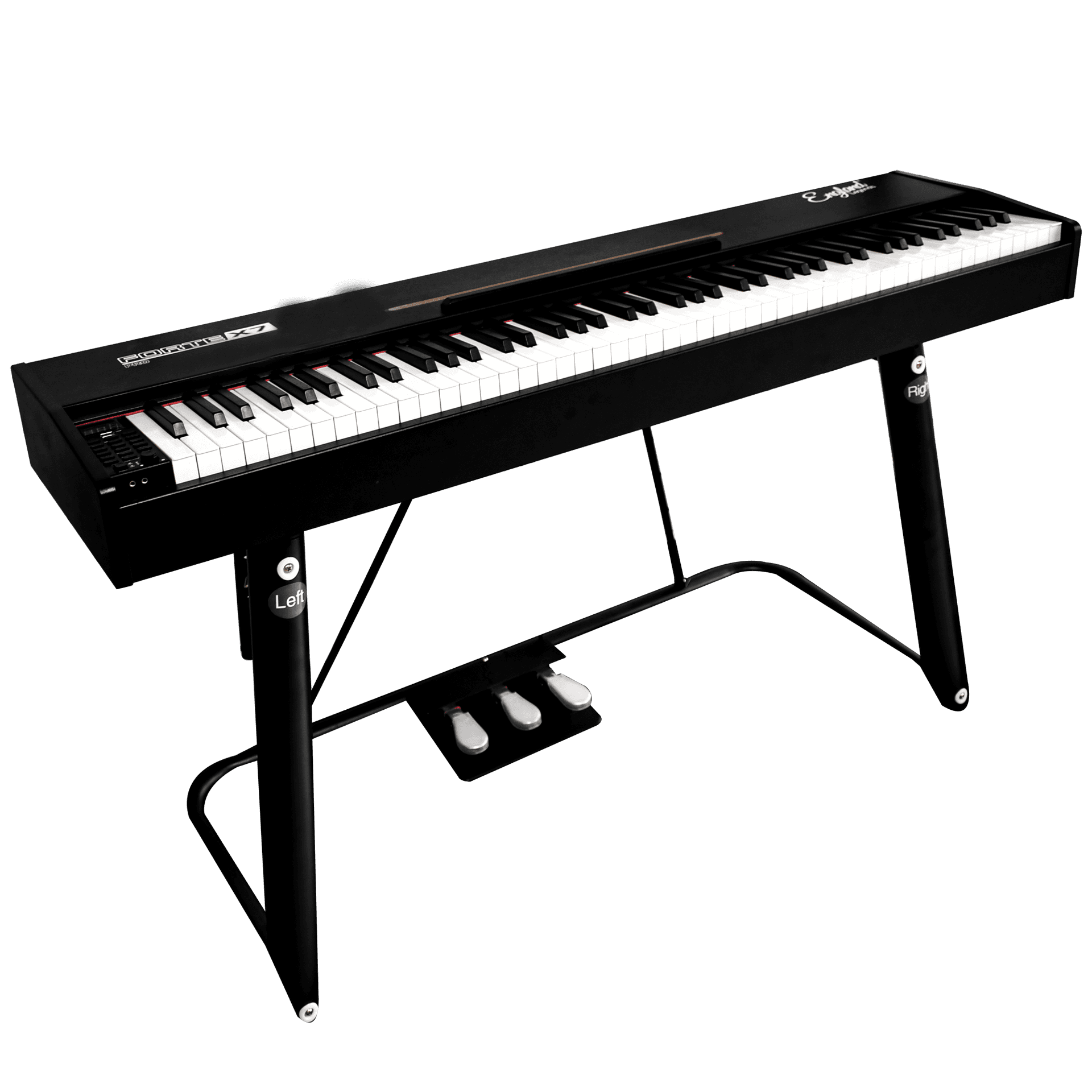 PIANO DIGIT 88 T ACCION MART, 880 TIMB, 600 RIT, 80 CANCI DEMO, POLIF 128, PANT LED, INCLUY PEDAL SUST TRES PASOS Y PEDEST METAL, COL NEGRO - Miniatura 4