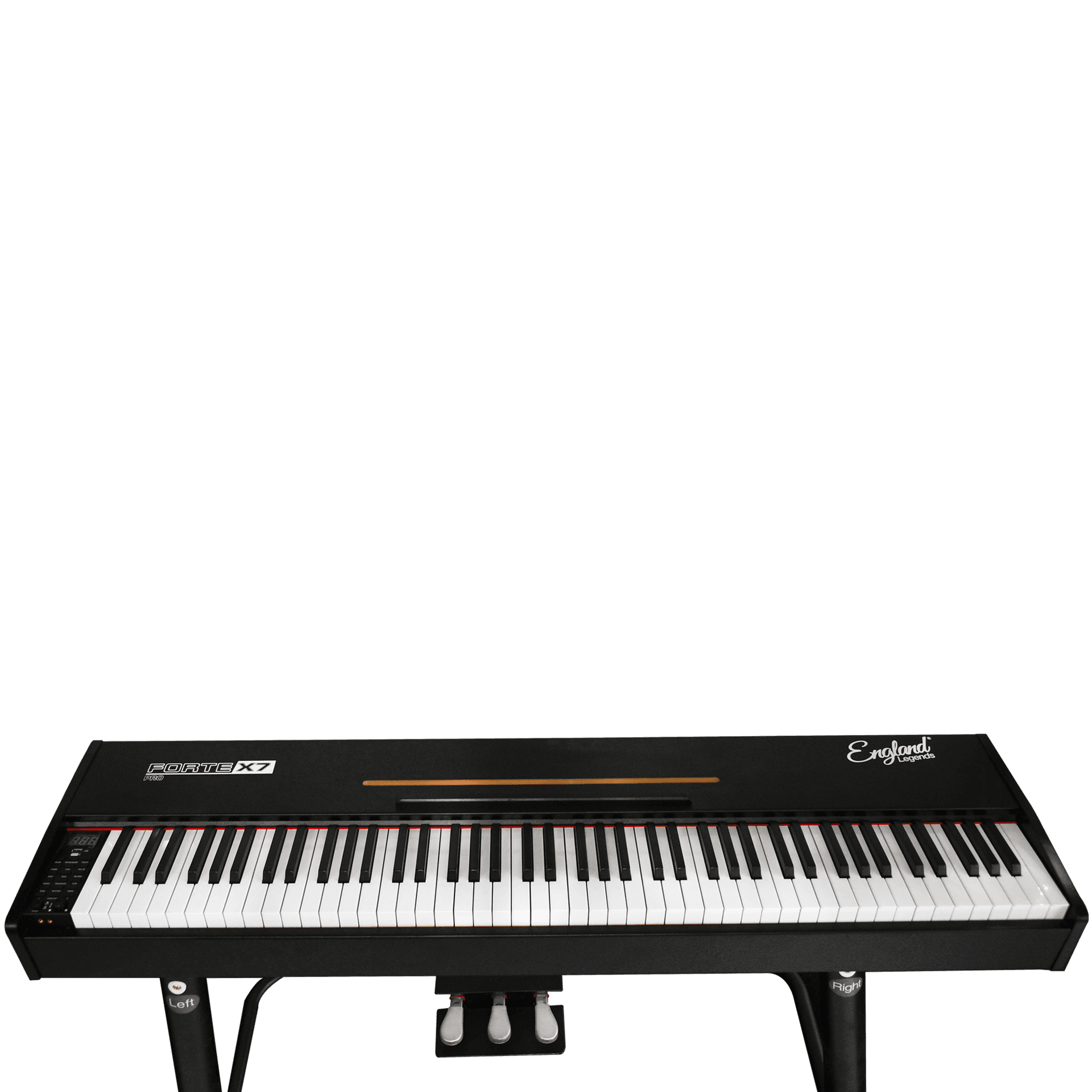 PIANO DIGIT 88 T ACCION MART, 880 TIMB, 600 RIT, 80 CANCI DEMO, POLIF 128, PANT LED, INCLUY PEDAL SUST TRES PASOS Y PEDEST METAL, COL NEGRO - Miniatura 5