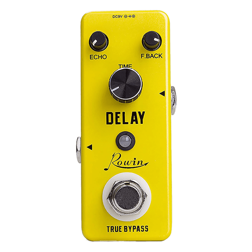 PEDAL DE EFECTO NANO DELAY ANALOGICO, MATERIAL METALICO
