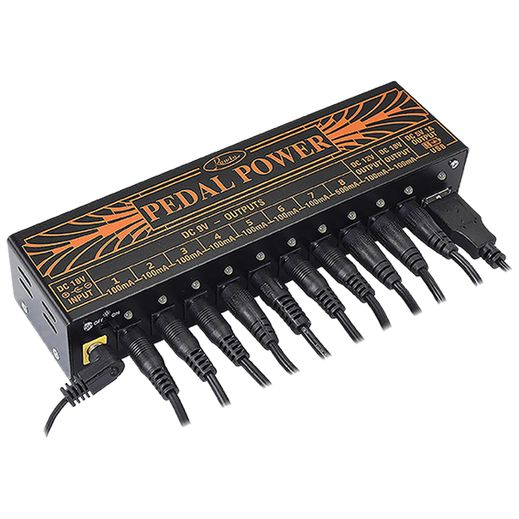 EXTENCION DE PODER PARA 10 PEDALES DE EFECTOS