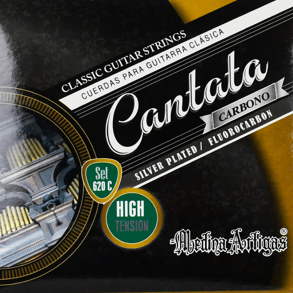 SET DE CUERDAS PARA GUITARRA CLASICA, TENSION ALTA, CARBONO