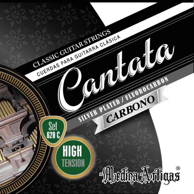 SET DE CUERDAS PARA GUITARRA CLASICA, TENSION ALTA, CARBONO - Miniatura 2