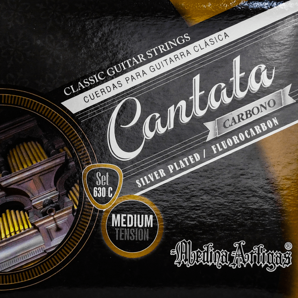 SET DE CUERDAS PARA GUITARRA CLASICA, TENSION MEDIA, CARBONO