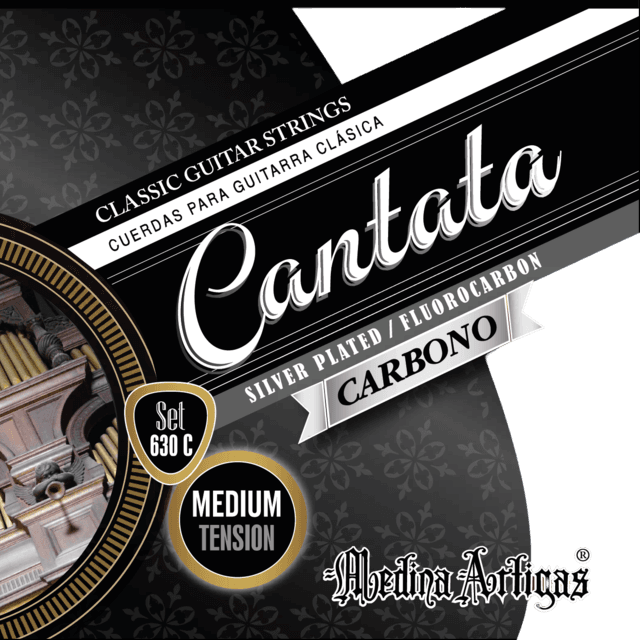 SET DE CUERDAS PARA GUITARRA CLASICA, TENSION MEDIA, CARBONO - Miniatura 2