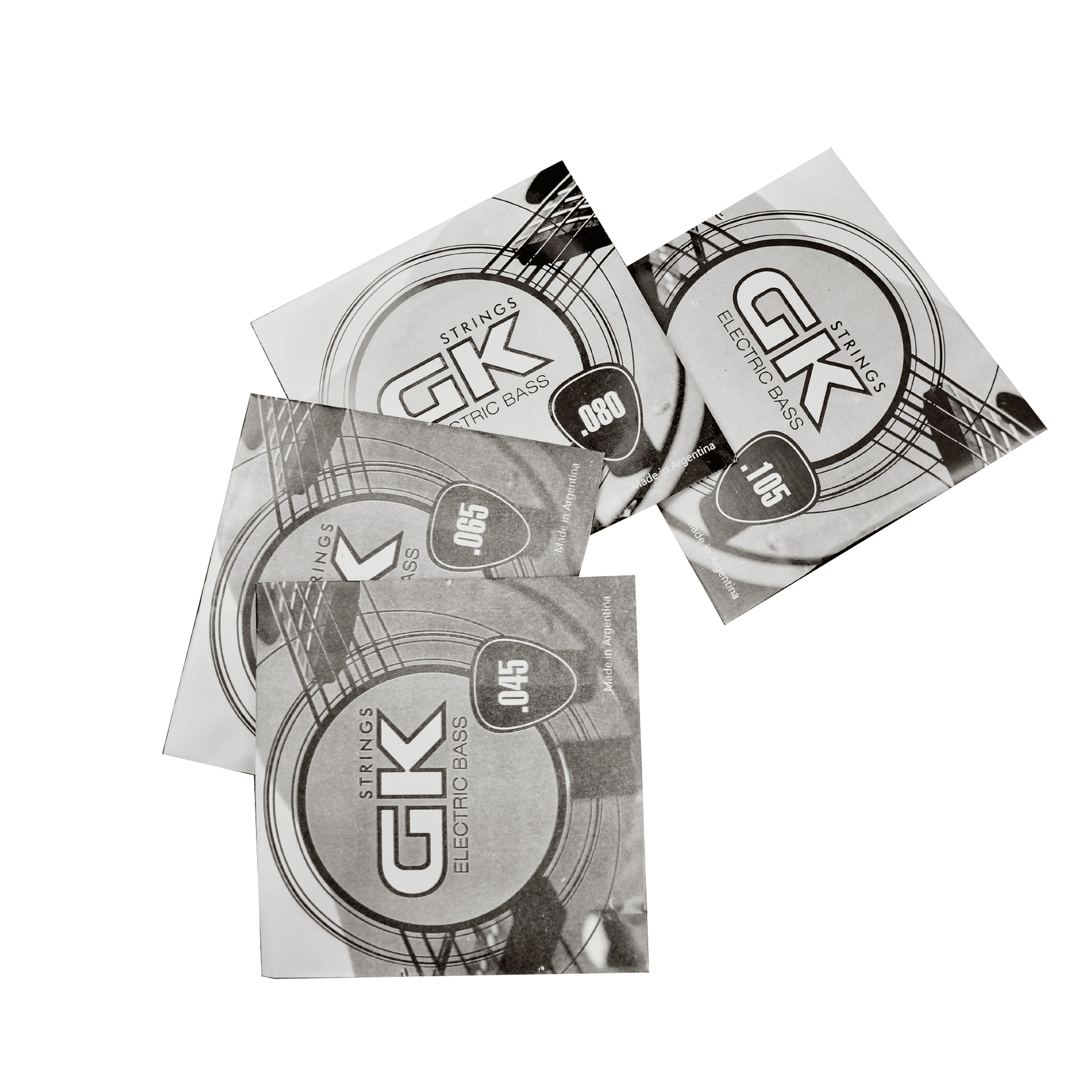 SET DE CUERDAS PARA BAJO ELECTRICO DE 4 CUERDAS, GK, ACERO NIQUELADO, CALIBRE 0.45 MM - Miniatura 3