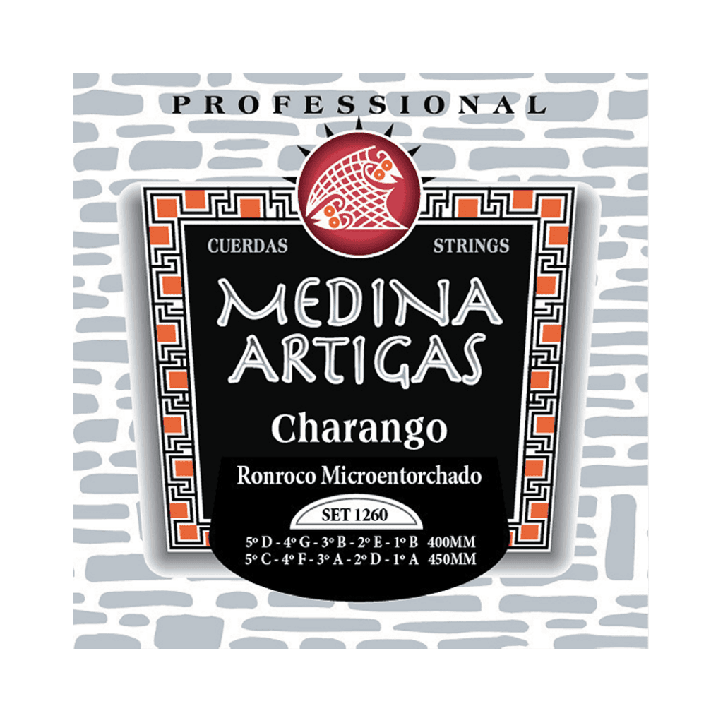SET DE CUERDAS PARA CHARANGO RONROCO, MICRO ENTORCHADO