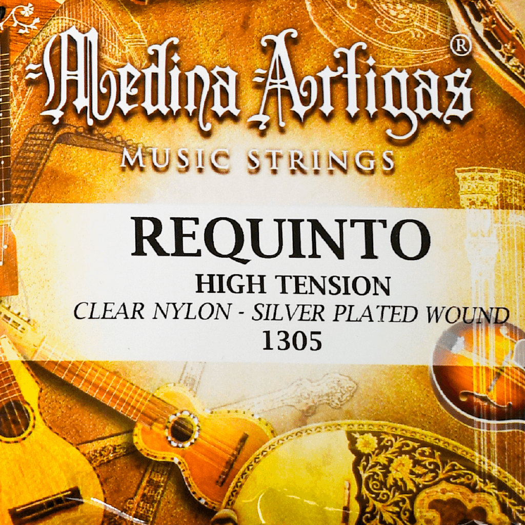 SET DE CUERDAS PARA REQUINTO, TENSION ALTA , PLATEADAS
