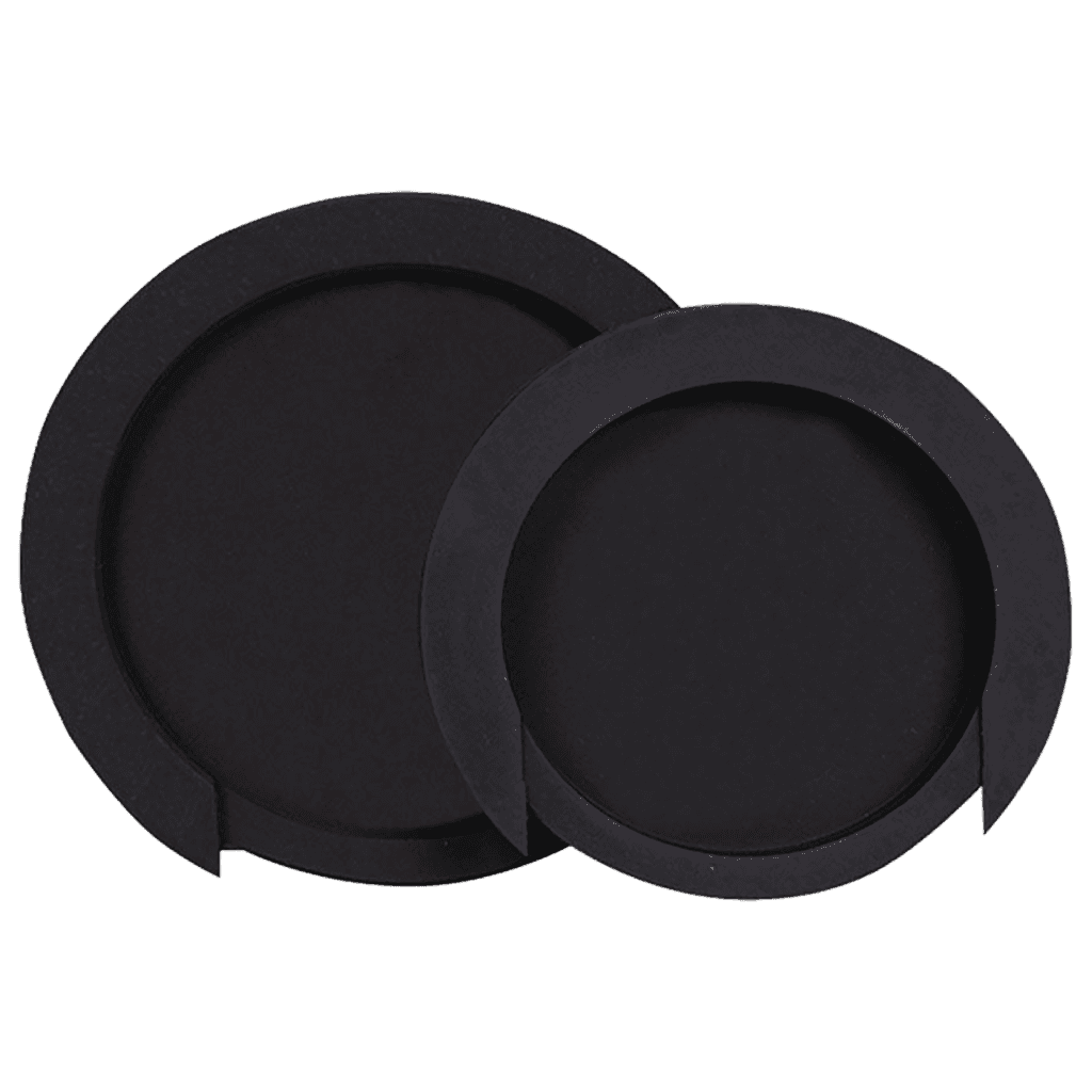 ELIMINADOR DE FEEDBACK PARA GUITARRA ACUSTICA, COLOR NEGRO, MATERIAL CAUCHO, 10 CM DE DIAMETRO. - Miniatura 2