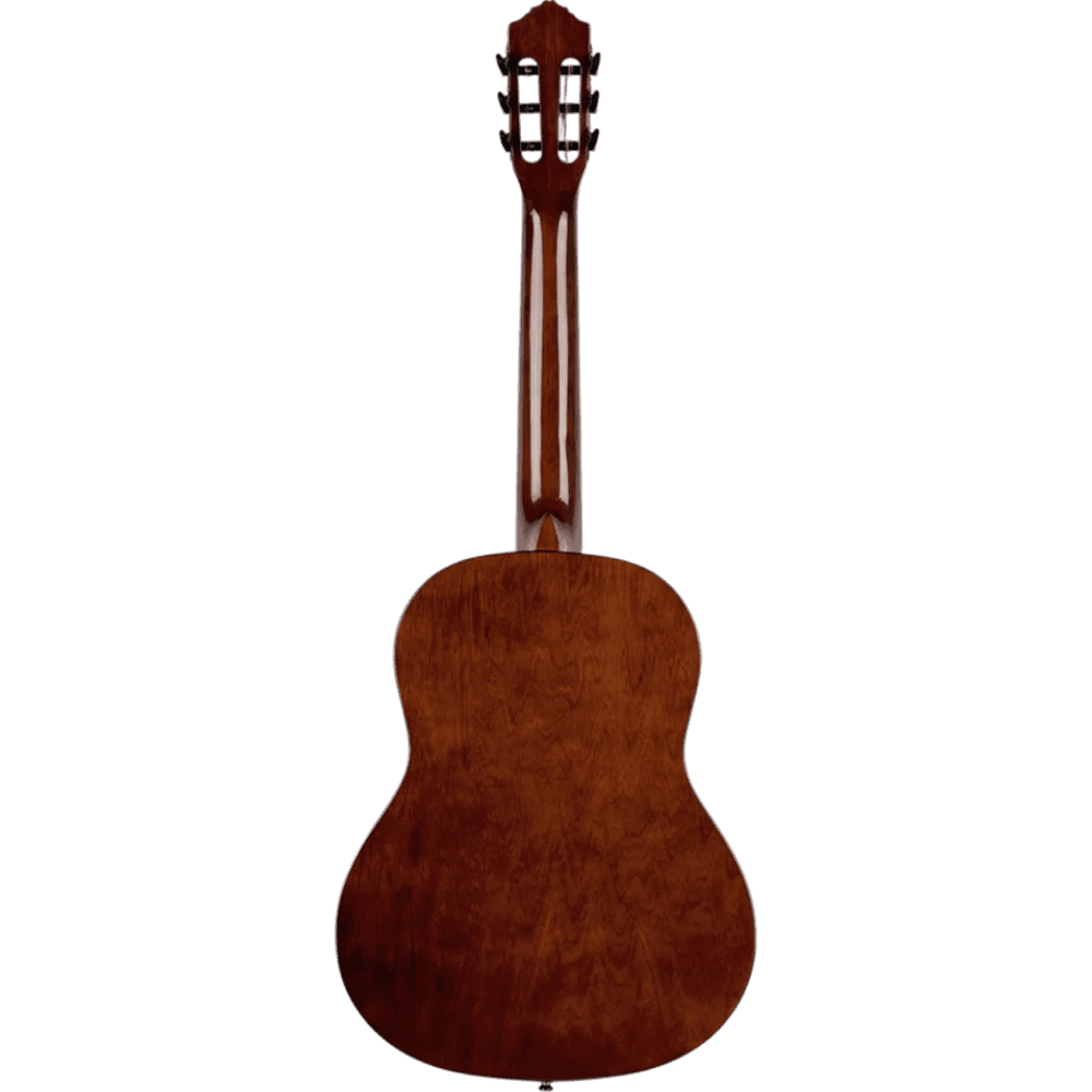 GUITARRA CLASICA 39", COLOR NATURAL, ACABADO LACADO ALTO BRILLO, TAPA DE ABETO, FONDO Y AROS DE CATALPA, CUERDAS ORTEGA - Miniatura 3