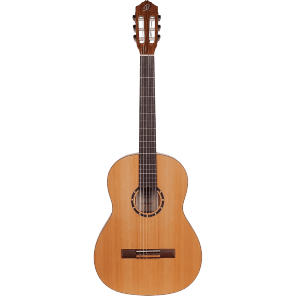 GUITARRA CLASICA 39", COLOR NATURAL, ACABADO MATE, TAPA DE CEDRO, FONDO Y AROS DE CAOBA, CUERDAS ORTEGA - Miniatura 2