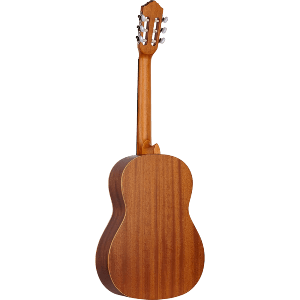 GUITARRA CLASICA 39", COLOR NATURAL, ACABADO MATE, TAPA DE CEDRO, FONDO Y AROS DE CAOBA, CUERDAS ORTEGA - Miniatura 9