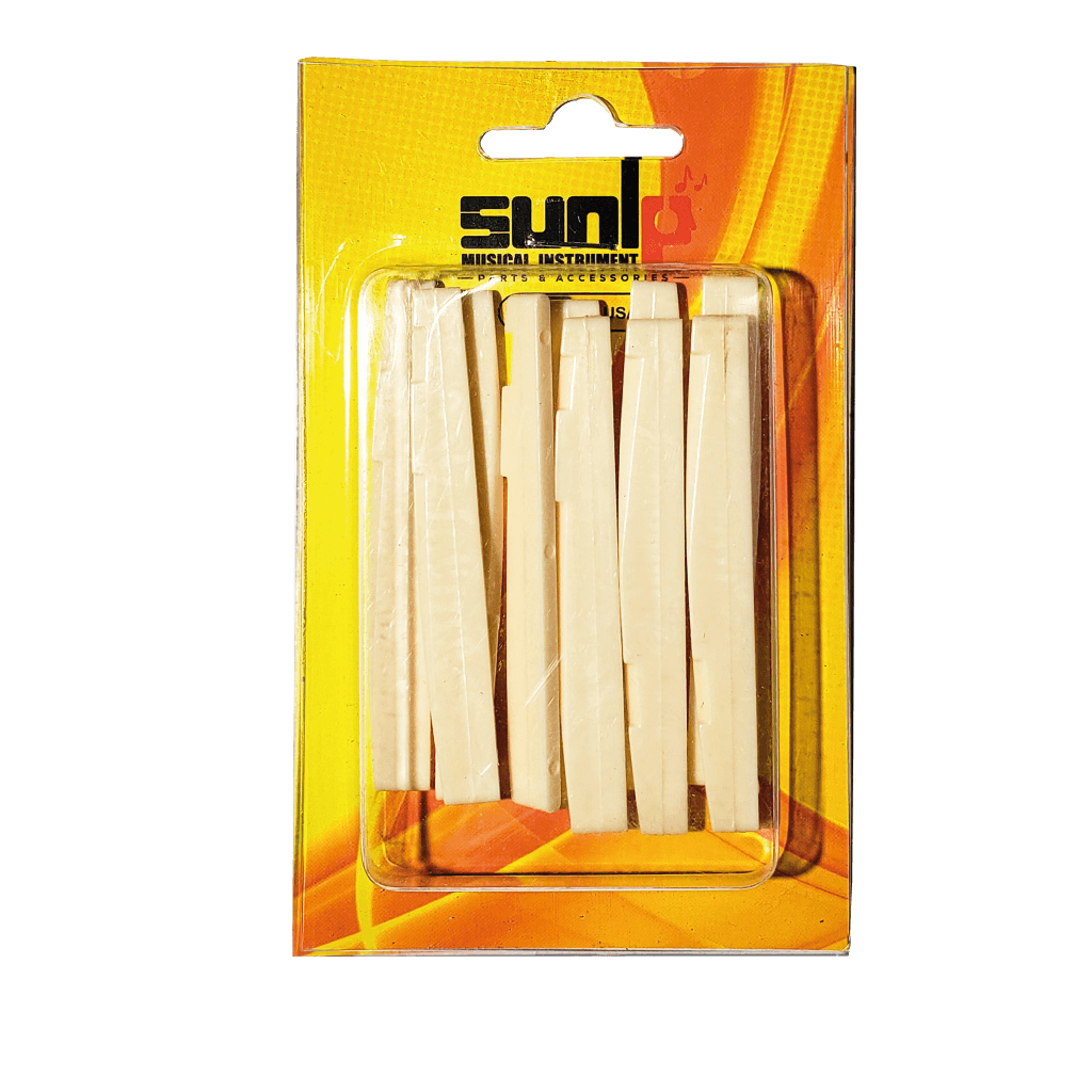 HUESILLO DEL PUENTE PARA GUITARRA ACUSTICA, MATERIAL PLASTICO