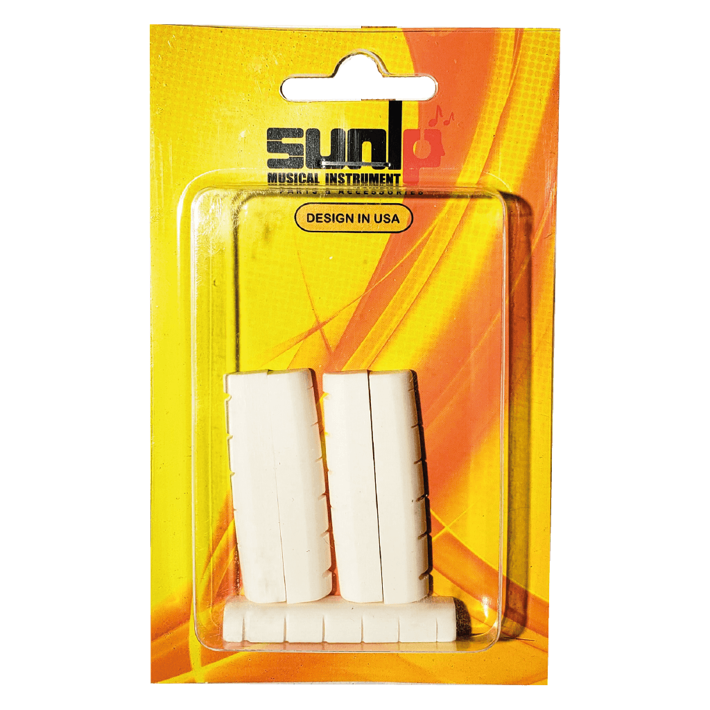 HUESILLO SUPERIOR PARA GUITARRA  ACUSTICA, MATERIAL HUESO - Miniatura 2