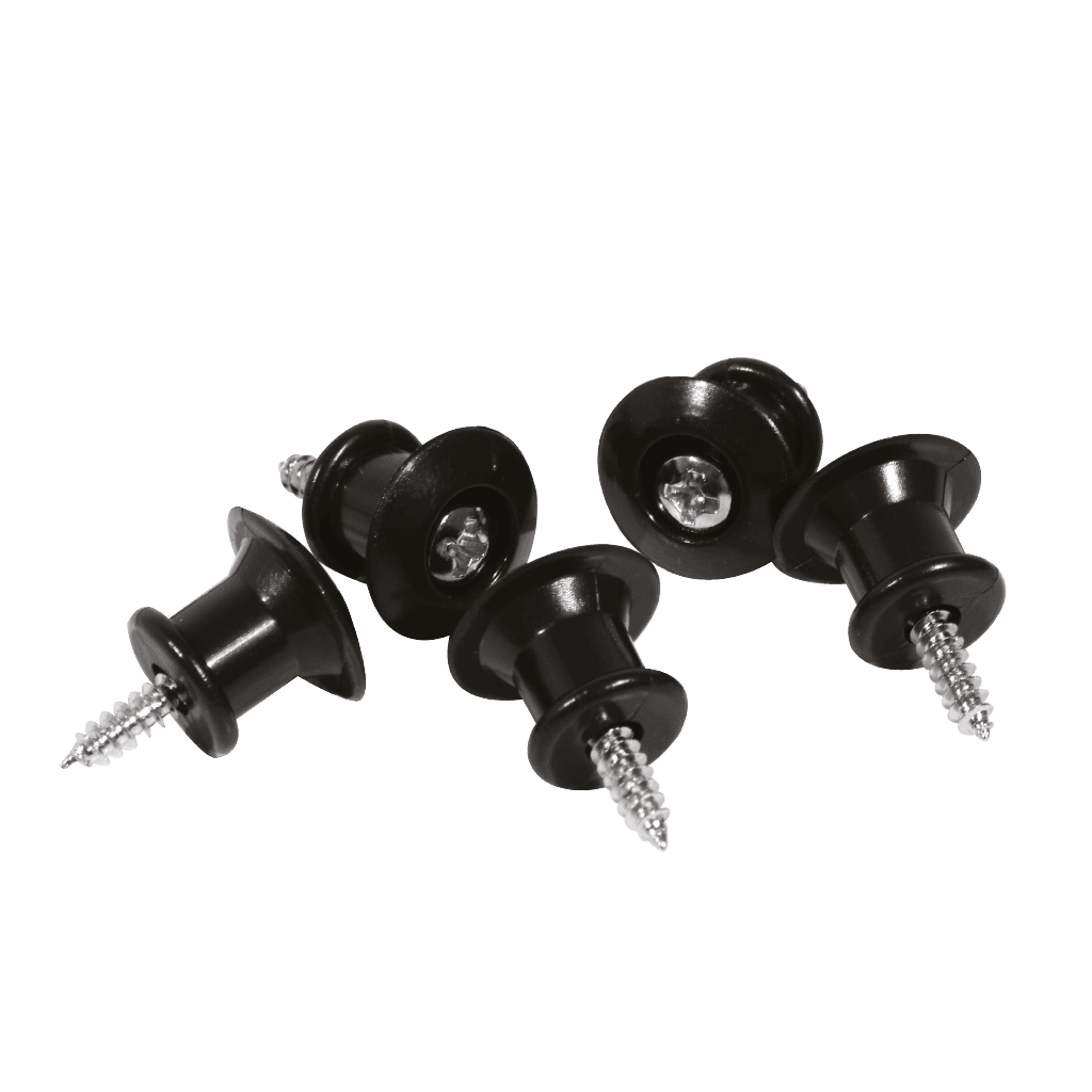 BOTON PARA SOSTENER CORREA, MATERIAL NYLON, COLOR NEGRO, INCLUYE TORNILLO