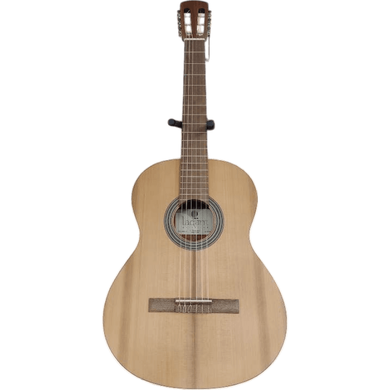 GUITARRA ELECTROCLASICA 39", CON EQ FISHMAN, COLOR NATURAL ACABADO MATE, TAPA DE CEDRO MACIZO, FONDO Y AROS DE WENGUE, CUERDAS D ADDARIO,  INCLUYE BOLSO DE 10MM DE ESPESOR - Miniatura 2