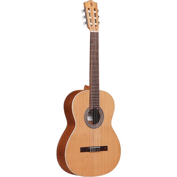 GUITARRA CLASICA 39", COLOR NATURAL, ACABADO MATE, TAPA DE CEDRO MACIZO, FONDO Y AROS DE SAPELLI, CUERDAS D ADDARIO,  INCLUYE ESTUCHE DE 10MM DE ESPESOR - Miniatura 2
