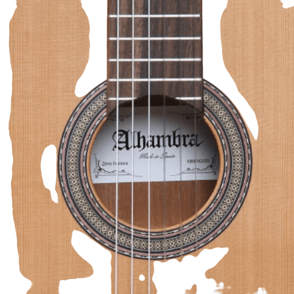 GUITARRA CLASICA 39", COLOR NATURAL, ACABADO MATE, TAPA DE CEDRO MACIZO, FONDO Y AROS DE SAPELLI, CUERDAS D ADDARIO,  INCLUYE ESTUCHE DE 10MM DE ESPESOR - Miniatura 4