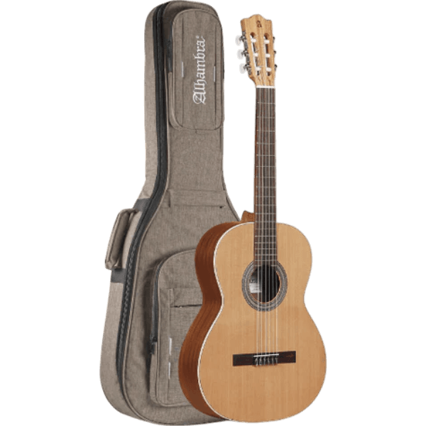 GUITARRA CLASICA 39", COLOR NATURAL, ACABADO MATE, TAPA DE CEDRO MACIZO, FONDO Y AROS DE SAPELLI, CUERDAS D ADDARIO,  INCLUYE ESTUCHE DE 10MM DE ESPESOR - Miniatura 7