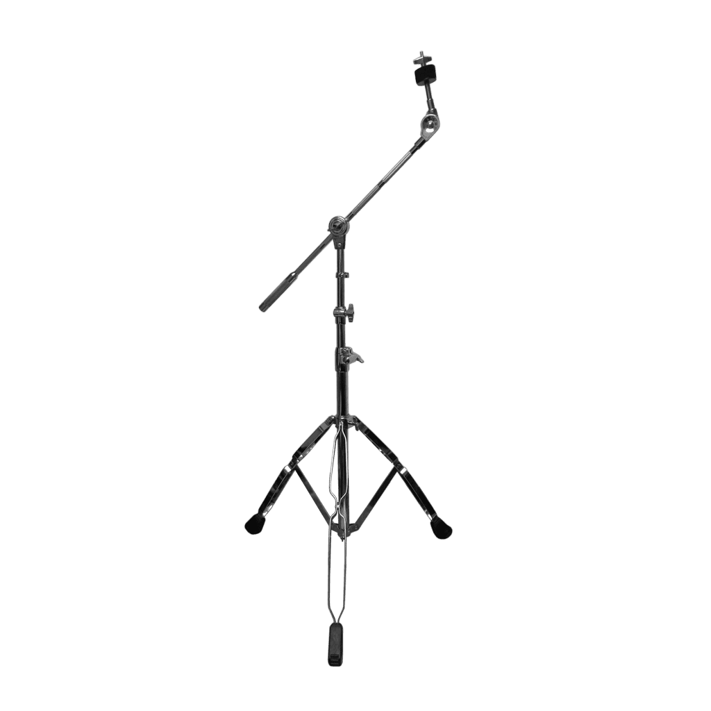 SOPORTE PARA PLATILLOS CON BOOM, ACABADO NIQUELADO