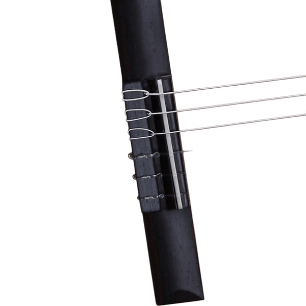 GUITARRA ELECTROCLASICA 39", CUTAWAY, CON EQ FISHMAN, COLOR NATURAL ACABADO MATE, TAPA DE CEDRO MACIZO, FONDO Y AROS DE WENGUE, CUERDAS D ADDARIO,  INCLUYE BOLSO DE 10MM DE ESPESOR - Miniatura 4