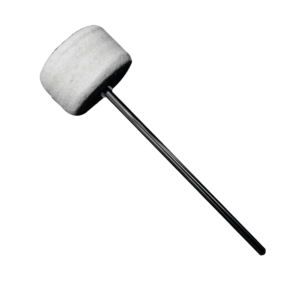 MAZO PARA PEDAL DE BOMBO, MARTILLO DE FELPA REDONDA