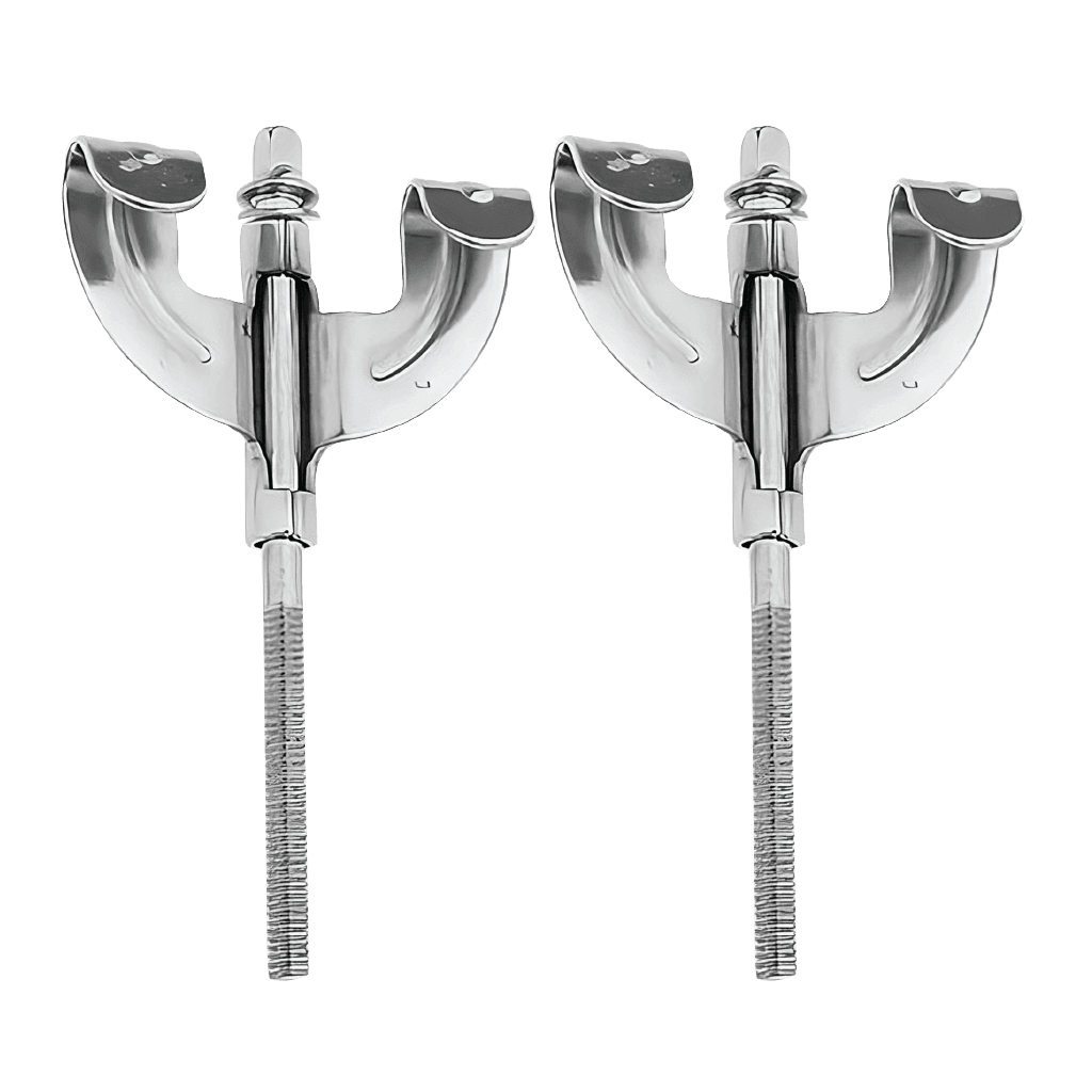 TORNILLO DE AFINACION PARA BOMBO, ICLUYE SUJETADORES METALICOS.