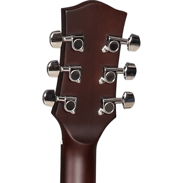 GUITARRA ACUSTICA 41", CUTAWAY, COLOR NATURAL, ACABADO DE ALTO BRILLO, TAPA DE CEDRO MACIZO, FONDO Y AROS DE SAPELLI, CUERDAS D ADDARIO,  INCLUYE BOLSO DE 10MM DE ESPESOR - Miniatura 6