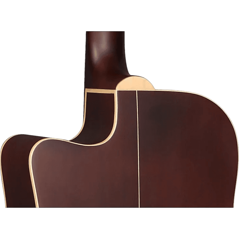 GUITARRA ELECTROACUSTICA 41", CUTAWAY, CON EQ MINGS, COLOR NATURAL ACABADO DE ALTO BRILLO, TAPA DE CEDRO MACIZO, FONDO Y AROS DE SAPELLI, CUERDAS D ADDARIO, INCLUYE BOLSO - Miniatura 7