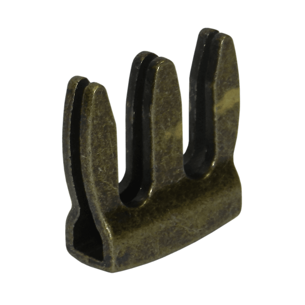 APAGADOR DE SONIDO DE METAL PARA VIOLIN, COLOR VERDE OSCURO