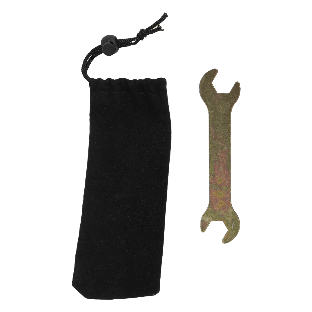 BONGO 7.5 - 8.5", DE MADERA COLOR NEGRO, CON ARO CROMADO, INCLUYE LLAVE PARA AFINAR - Miniatura 5