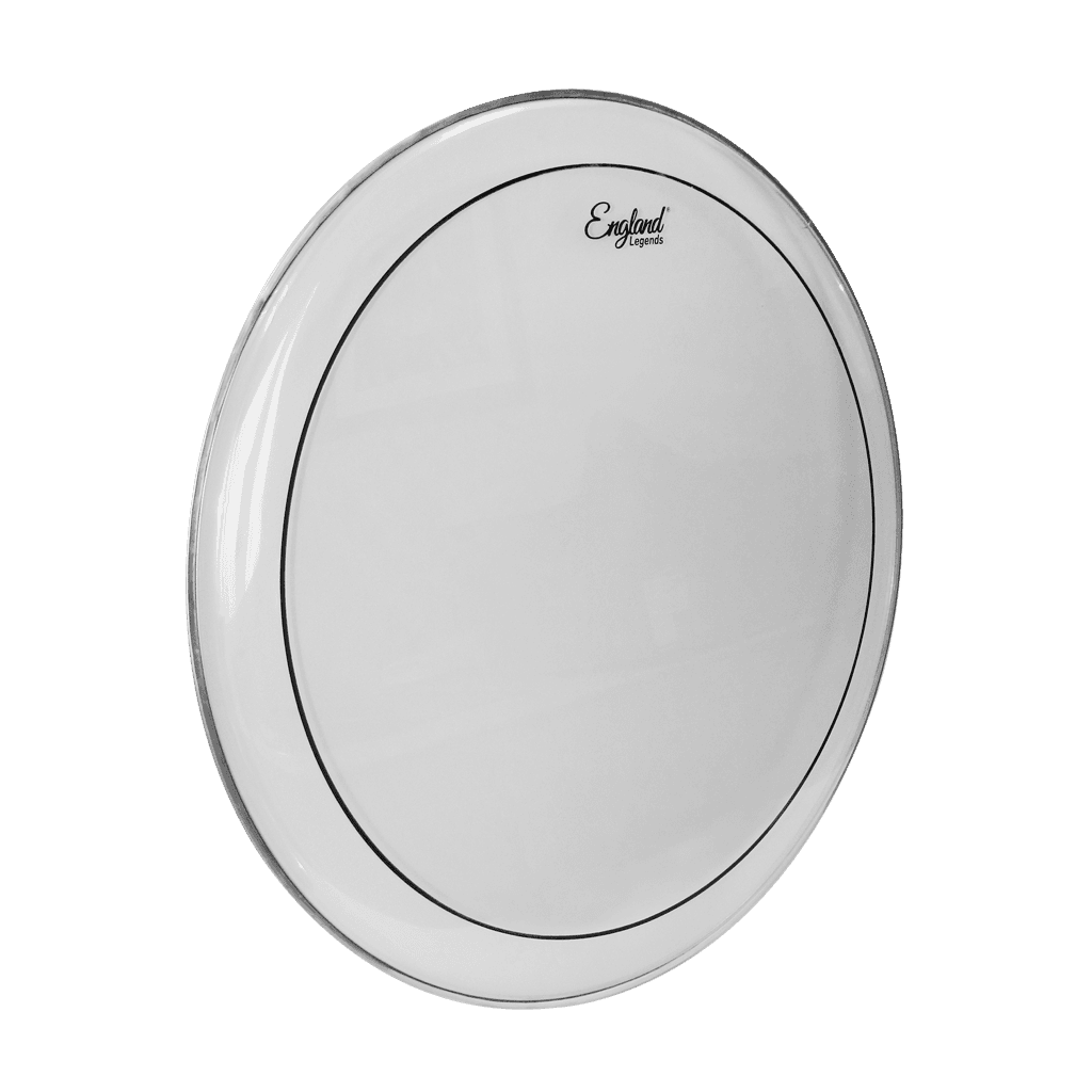 PARCHE 12" PARA TAMBOR, TRANSPARENTE DOBLE CAPA