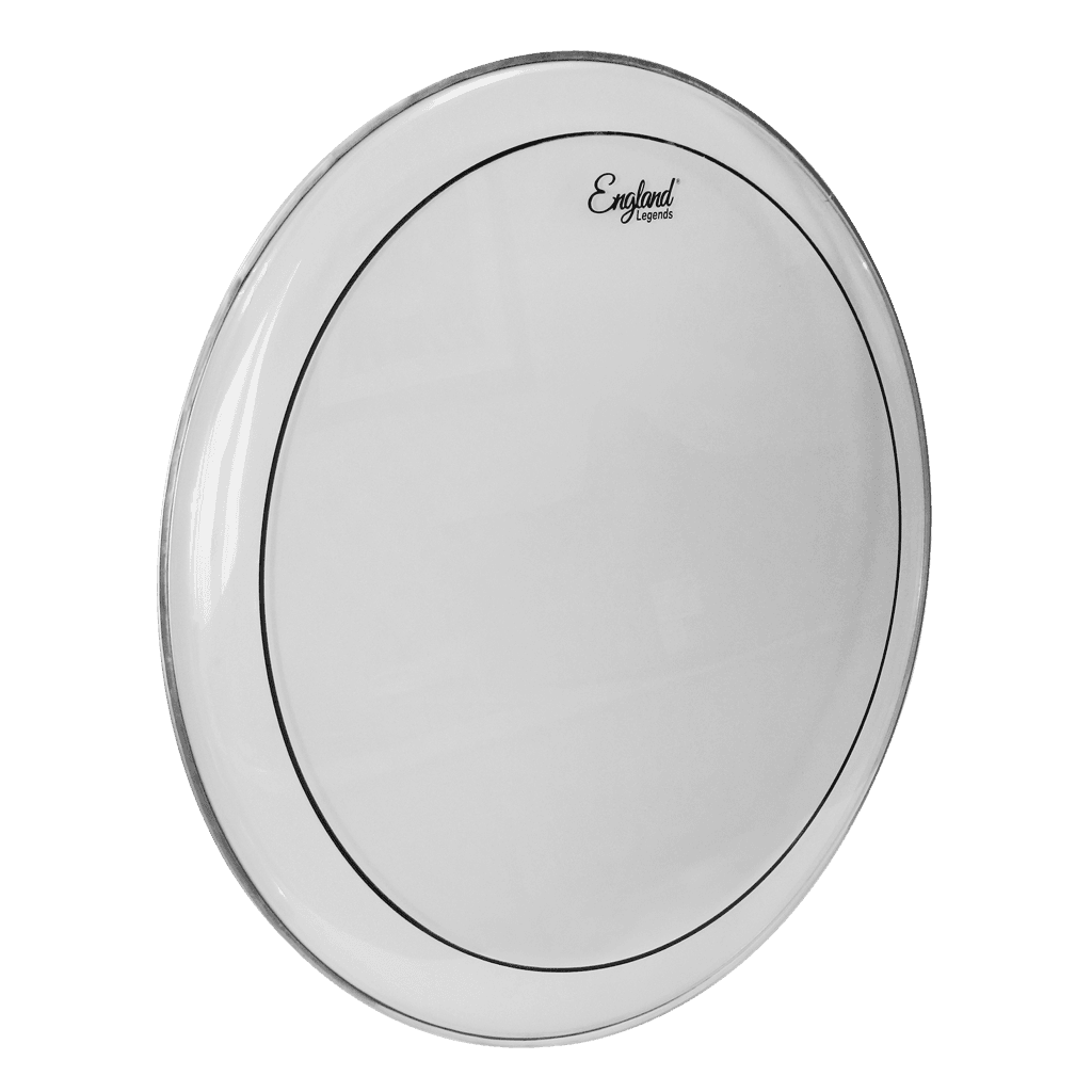 PARCHE 22" PARA BOMBO, TRANSPARENTE DOBLE CAPA