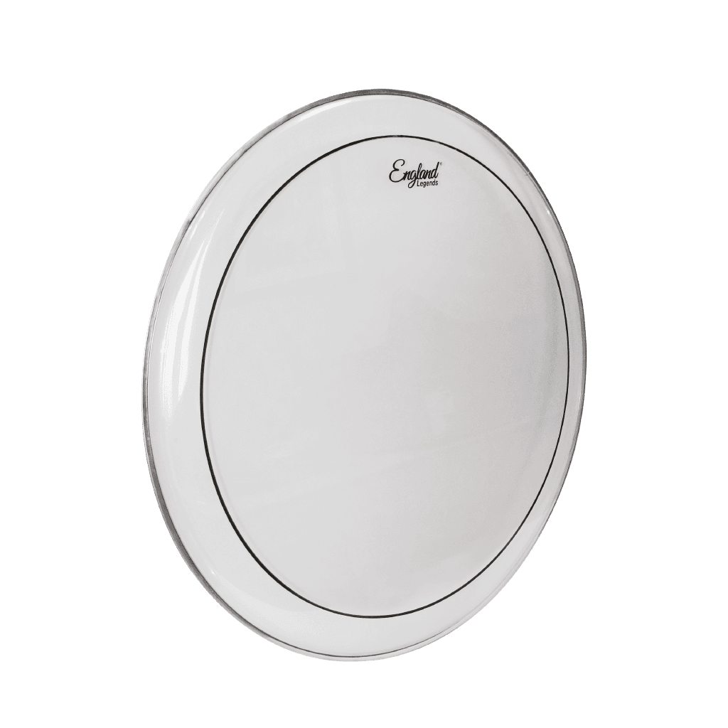 PARCHE 15" PARA TAMBOR, TRANSPARENTE DOBLE CAPA