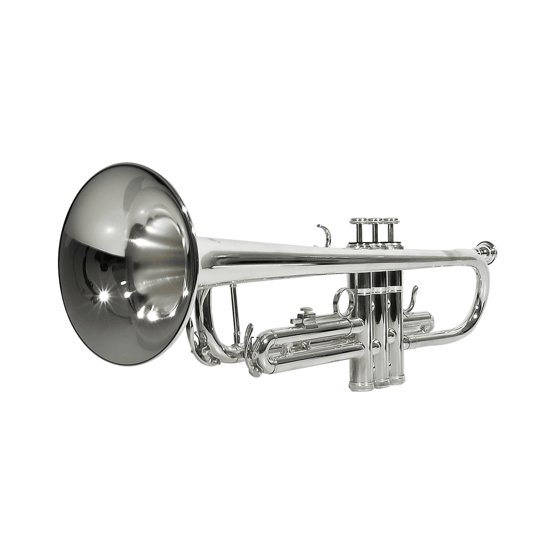 TROMPETA, TONO SI BEMOL, ACABADO SILVER - Miniatura 2