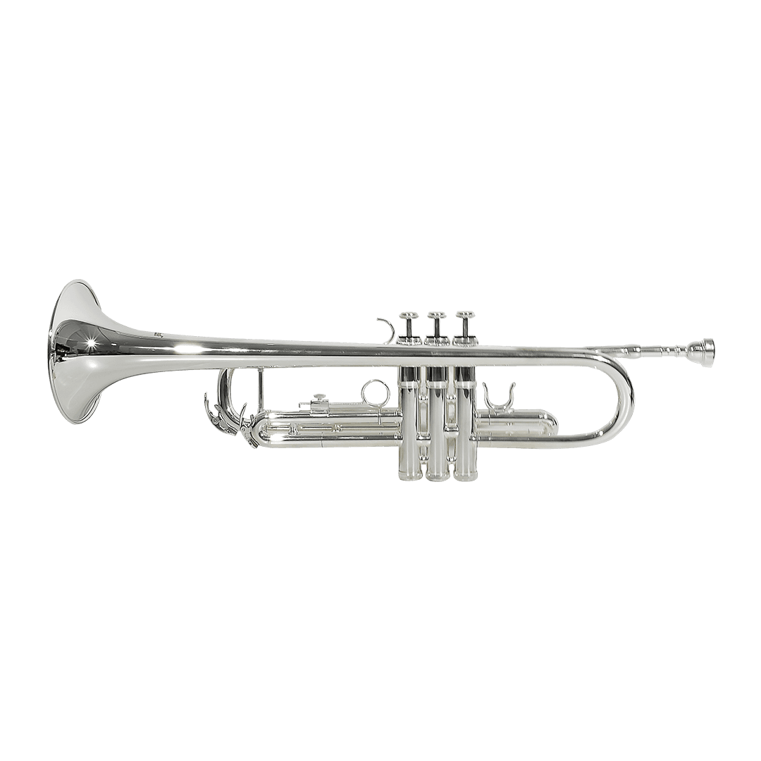 TROMPETA, TONO SI BEMOL, ACABADO SILVER - Miniatura 3