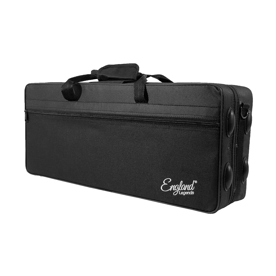 SAXOFON ALTO, ACABADO PLATEADO, INCLUYE ACCESORIOS COMO ESTUCHE,KIT DE LIMPIEZA, CORREA Y GUANTES BLANCOS - Miniatura 7