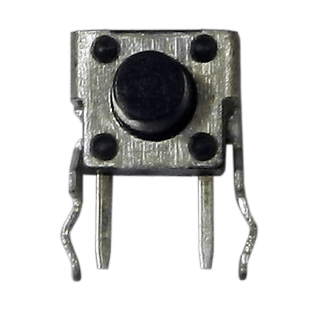 MINI PULSADOR, 2 PINES + 2 PINES BASE