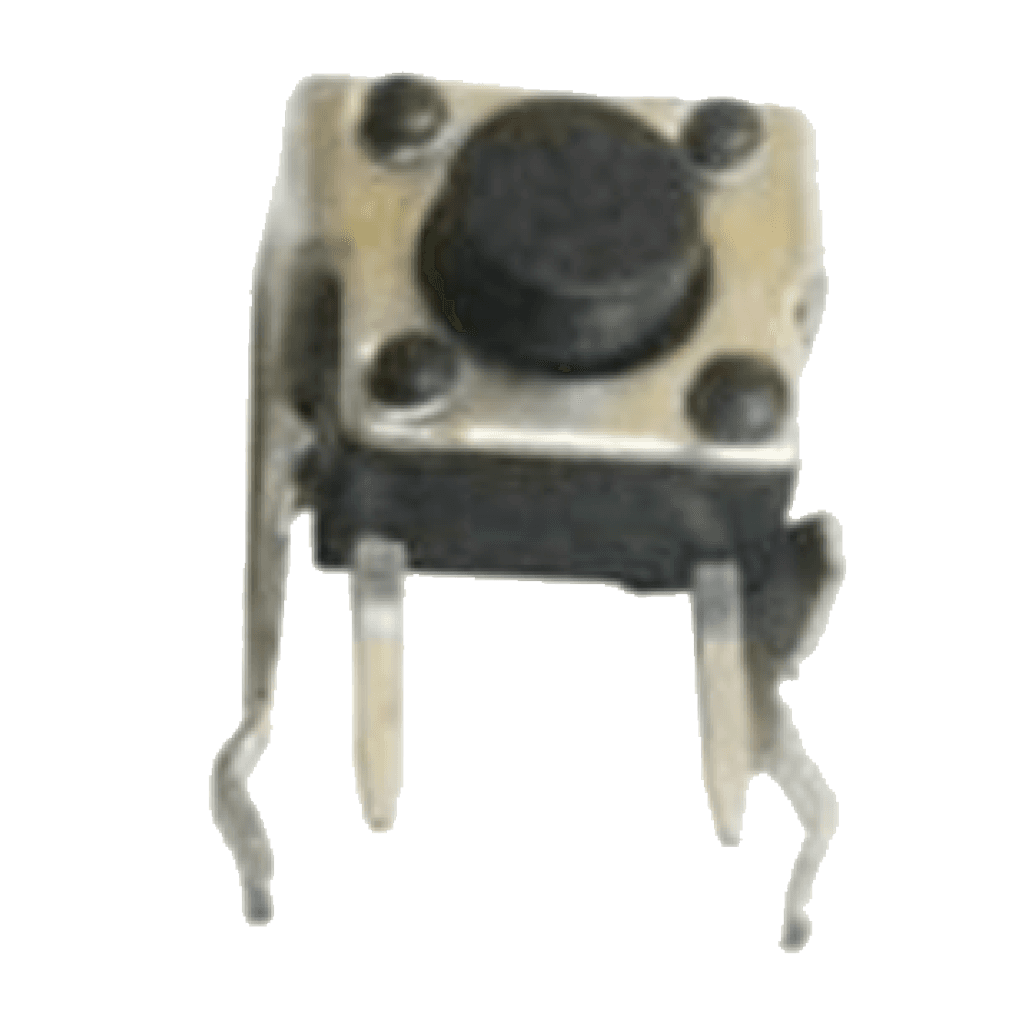 MINI PULSADOR, 2 PINES + 2 PINES BASE