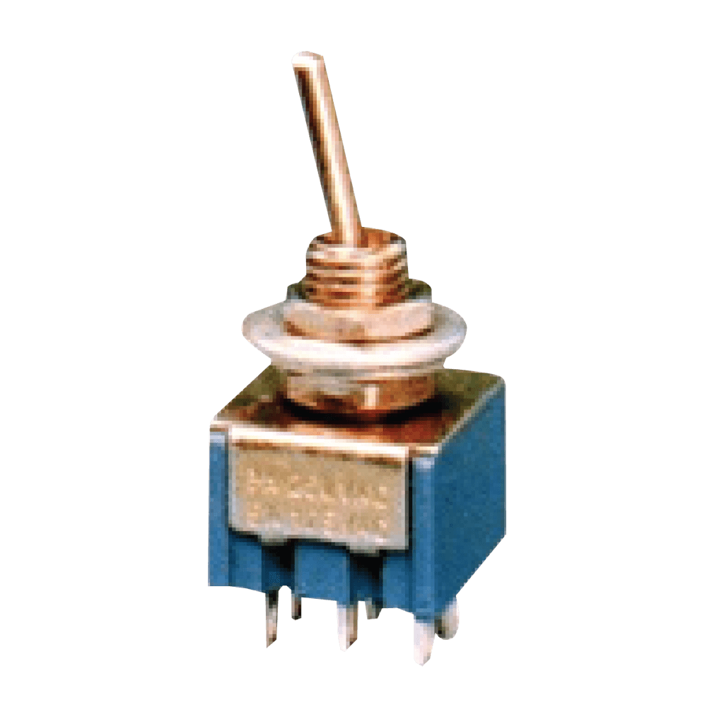 SWITCH OJO DE CANGREJO, PALANCA, 2 POCICIONES, 3 PINES, ON/ON, 250V, 2A DPDT
